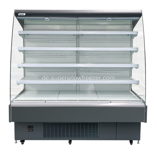 Glasseiten Multideck Open Chiller für Früchte anzeigen